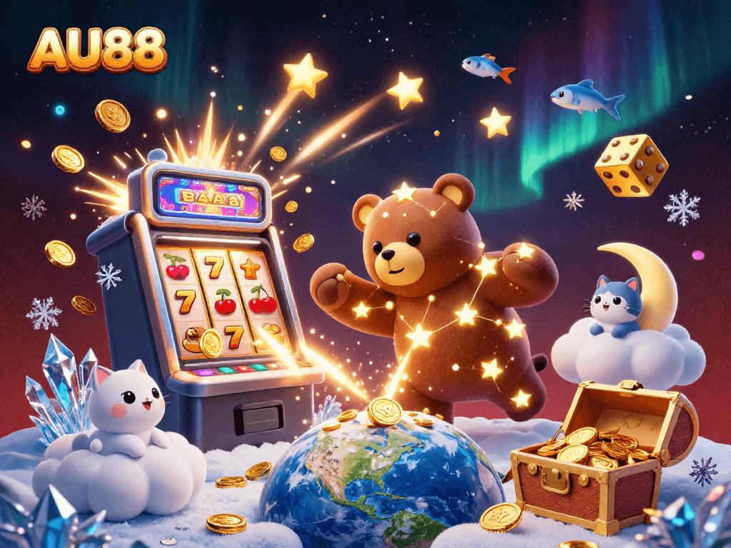 Engage with the exciting world of AU88's vibrant online casino, featuring thrilling games and rich visuals.