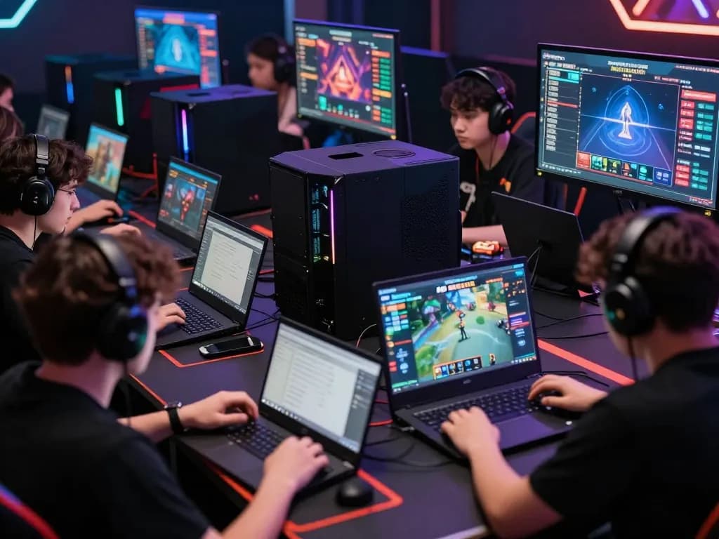 Players engaging on the keonhacai esports betting platform, predicting game outcomes for big wins