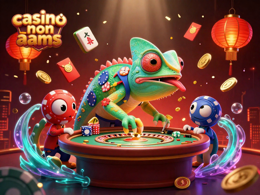 Scopri il mondo dei casino non aams con protagonisti colorati e elementi di gioco avvincenti.