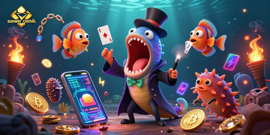Win big at sunwin chính thức while enjoying vibrant 3D casino action in a magical underwater scene.