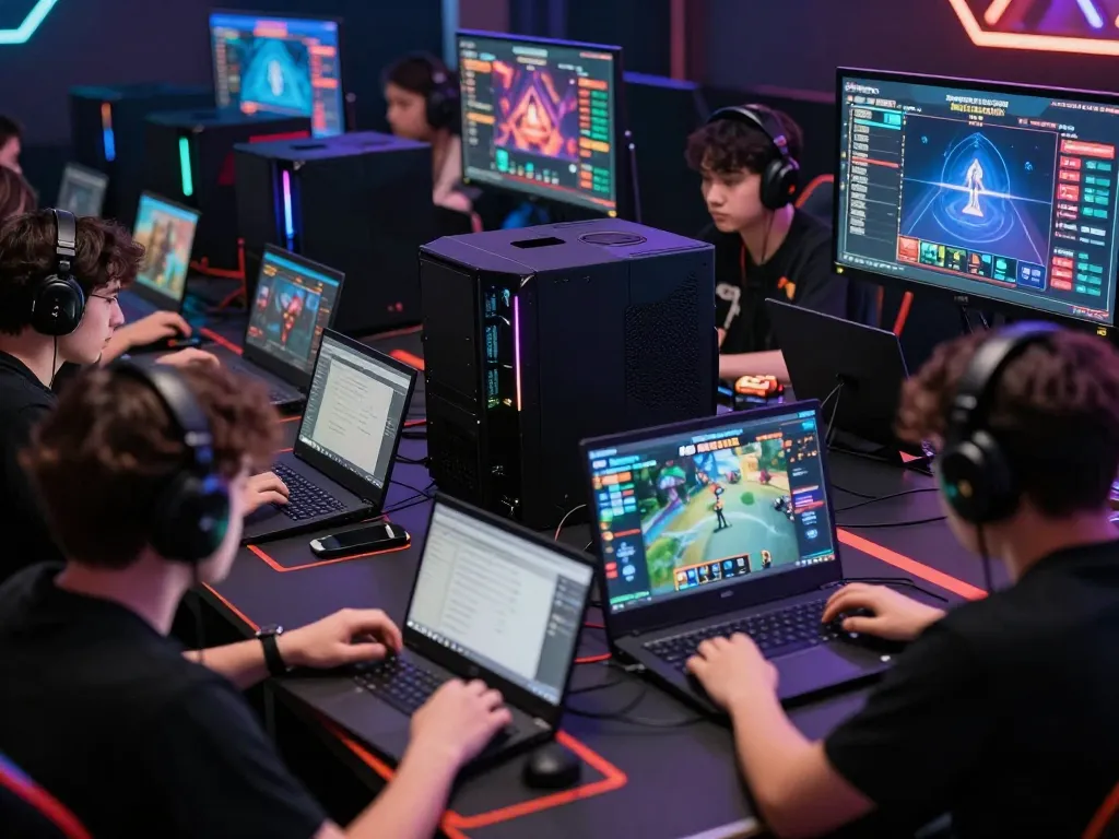 Players engaging on the keonhacai esports betting platform, predicting game outcomes for big wins