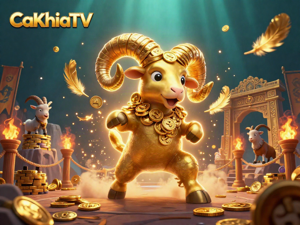 Bet on exciting moments with CaKhiaTV's action-packed 3D illustration showcasing vibrant casino elements.