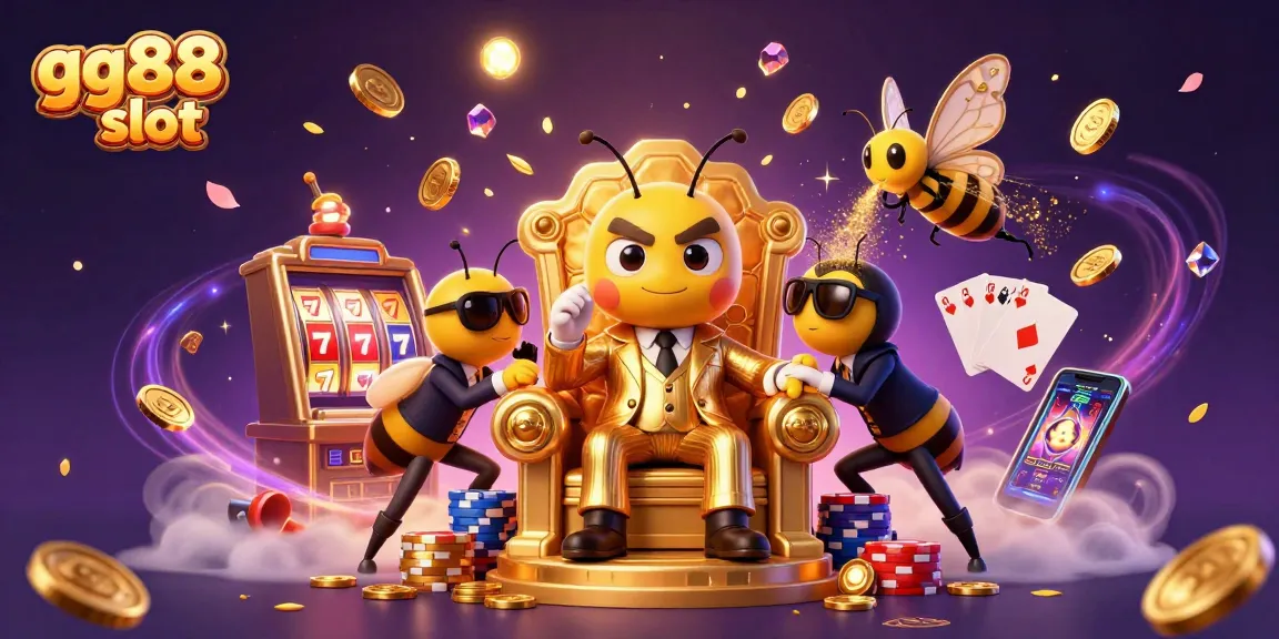 Engage with the thrilling gg88 slot experience featuring vibrant characters and dynamic casino elements.