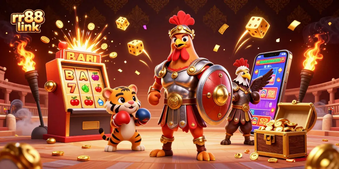 Experience exciting gaming moments with rr88 link in a vibrant casino atmosphere.