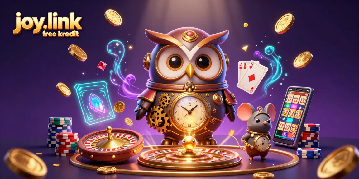 Join the fun at joy.link free kredit with this vibrant casino illustration featuring engaging gaming elements.